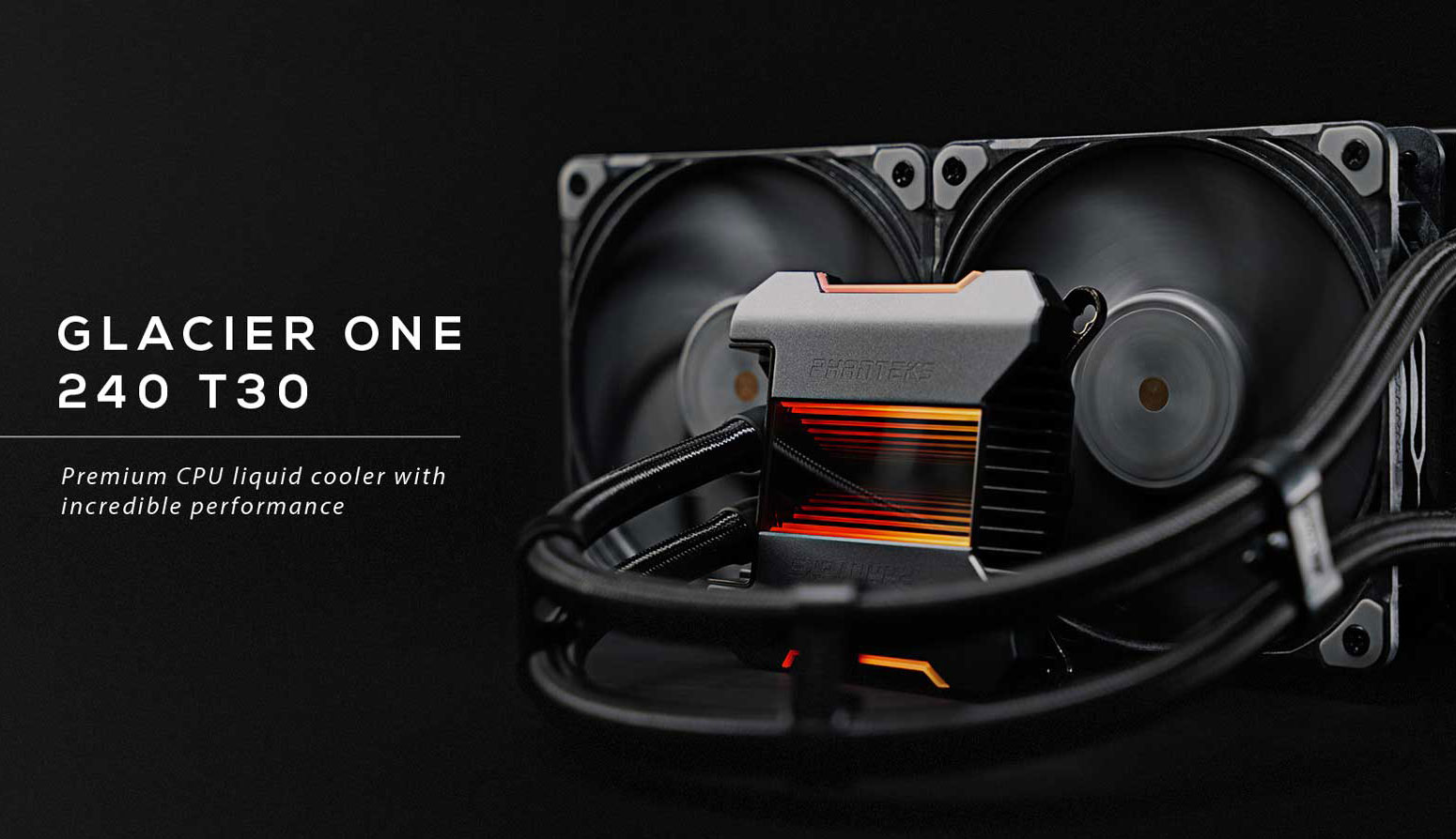 Phanteks Glacier One 240T30 D-RGB AIO Liquid CPU Cooler